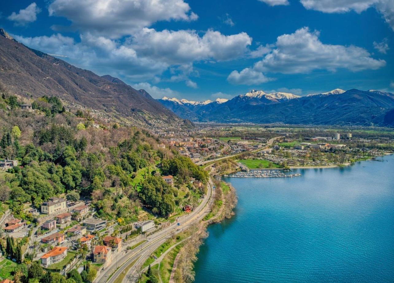 Casa Alla Roccabella Minusio Bagian luar foto