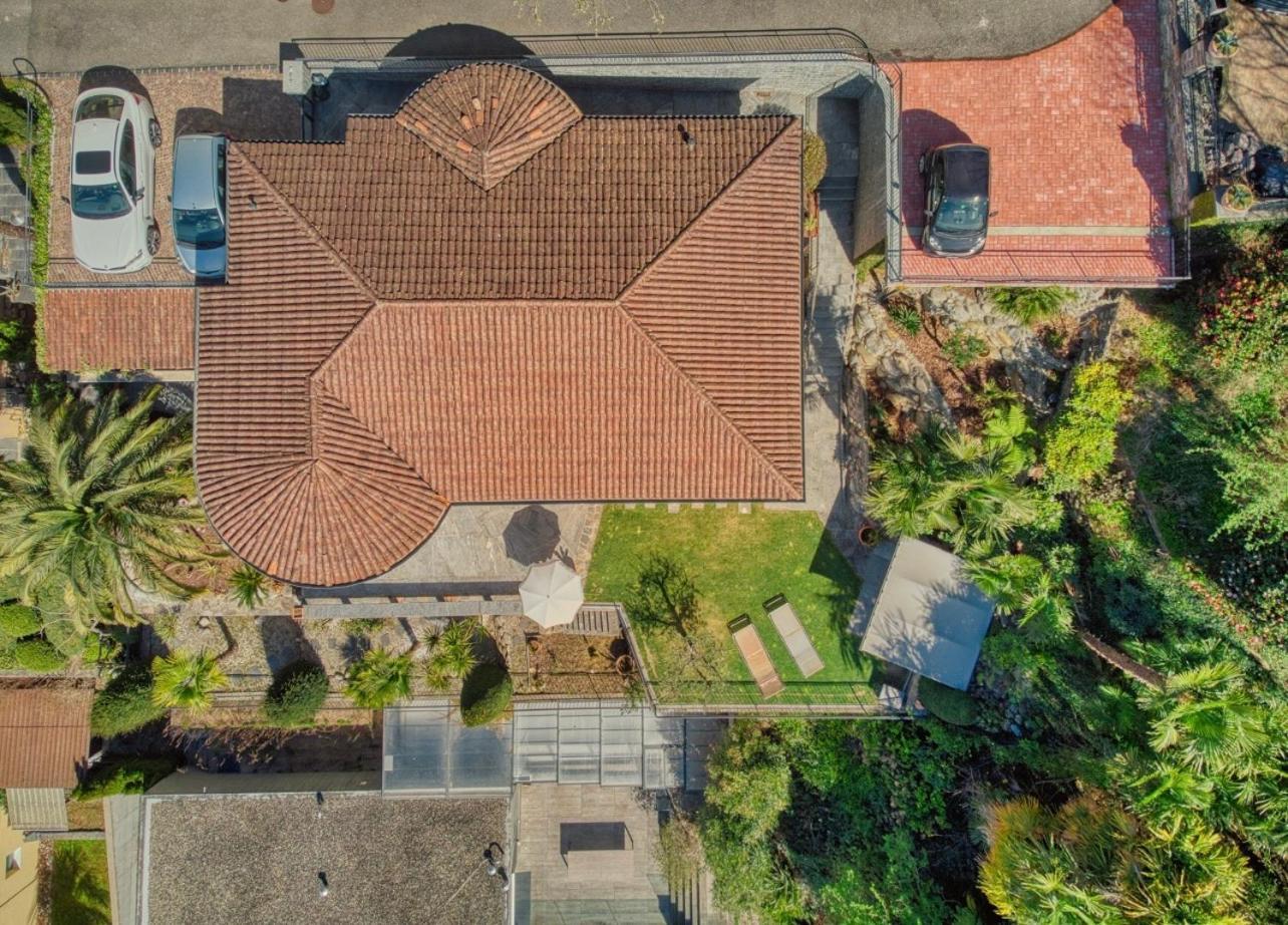 Casa Alla Roccabella Minusio Bagian luar foto